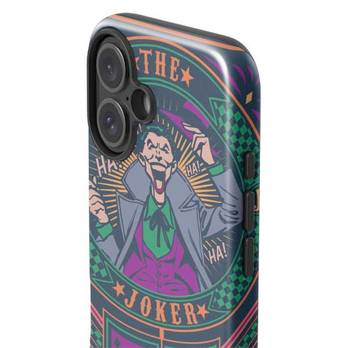 DC Comics The Joker Casino Chip iPhone 16 Impact Case